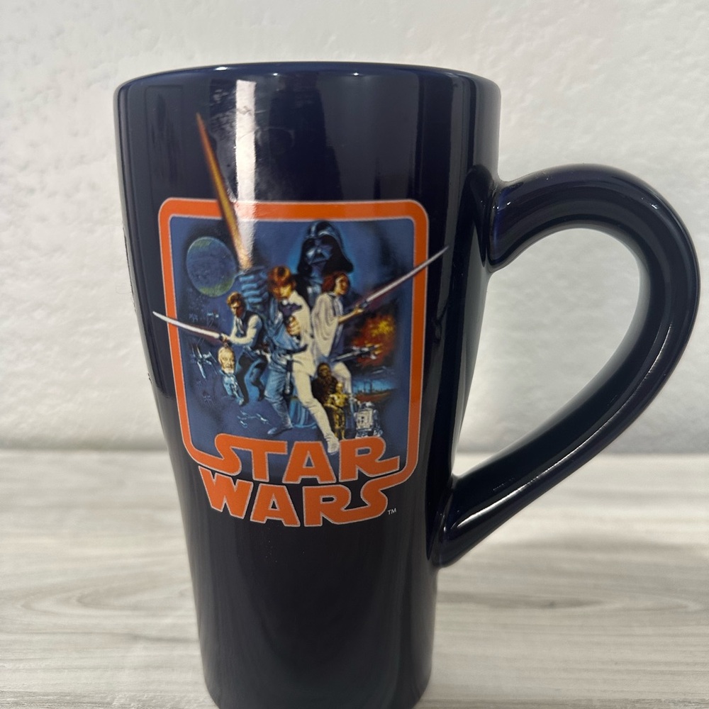 Star Wars Blue Mug with Iconic Design